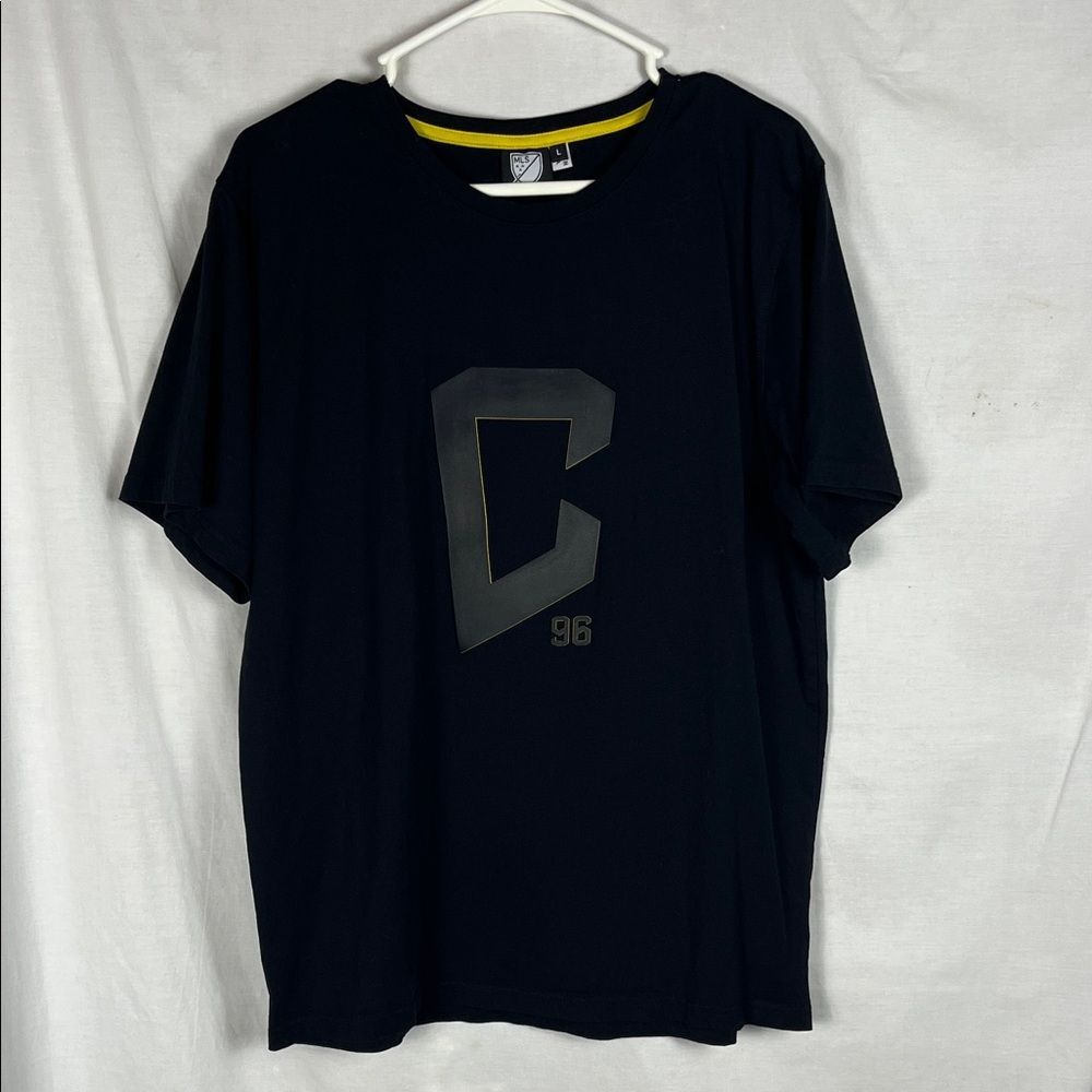 Columbus Crew Large C Major League Soccer Black 96 Men's Shirt